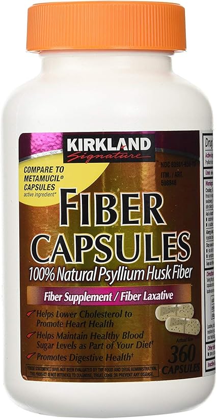 Kirkland Capsules Regularity Supplement capsules