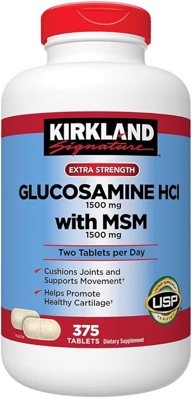 Kirkland Extra Strength Glucosamine HCl MSM