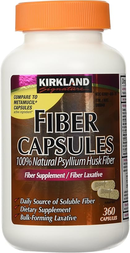 Kirkland Signature Fiber Capsules Pack
