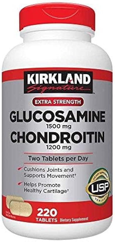 Kirkland Strength Glucosamine Chondroitin Tablets
